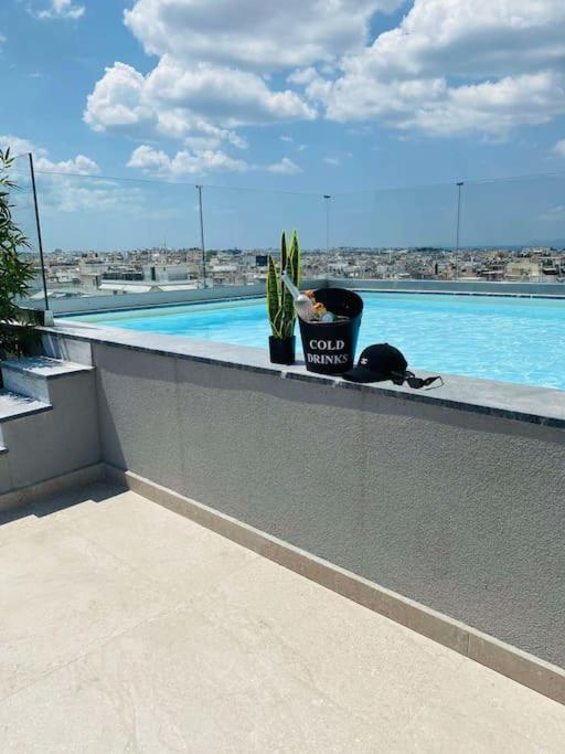 New 2Bd Aprt With Shared Rooftop Pool D3 Athens Exterior photo