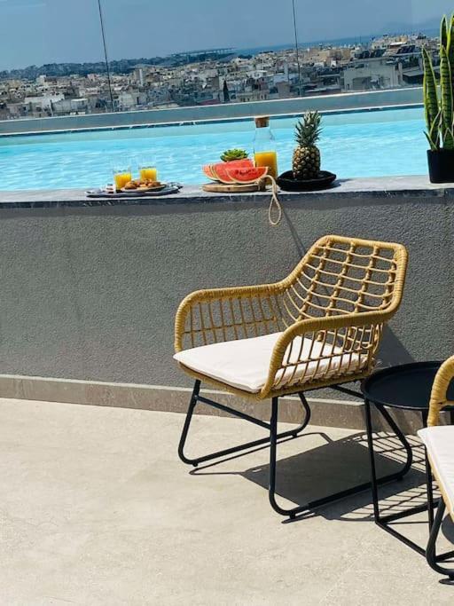 New 2Bd Aprt With Shared Rooftop Pool D3 Athens Exterior photo