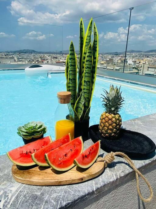 New 2Bd Aprt With Shared Rooftop Pool D3 Athens Exterior photo